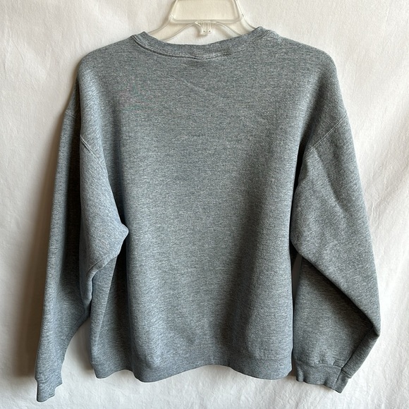 Pluma Outdoors gray fall leaves sweatshirt, size L - Picture 5 of 7